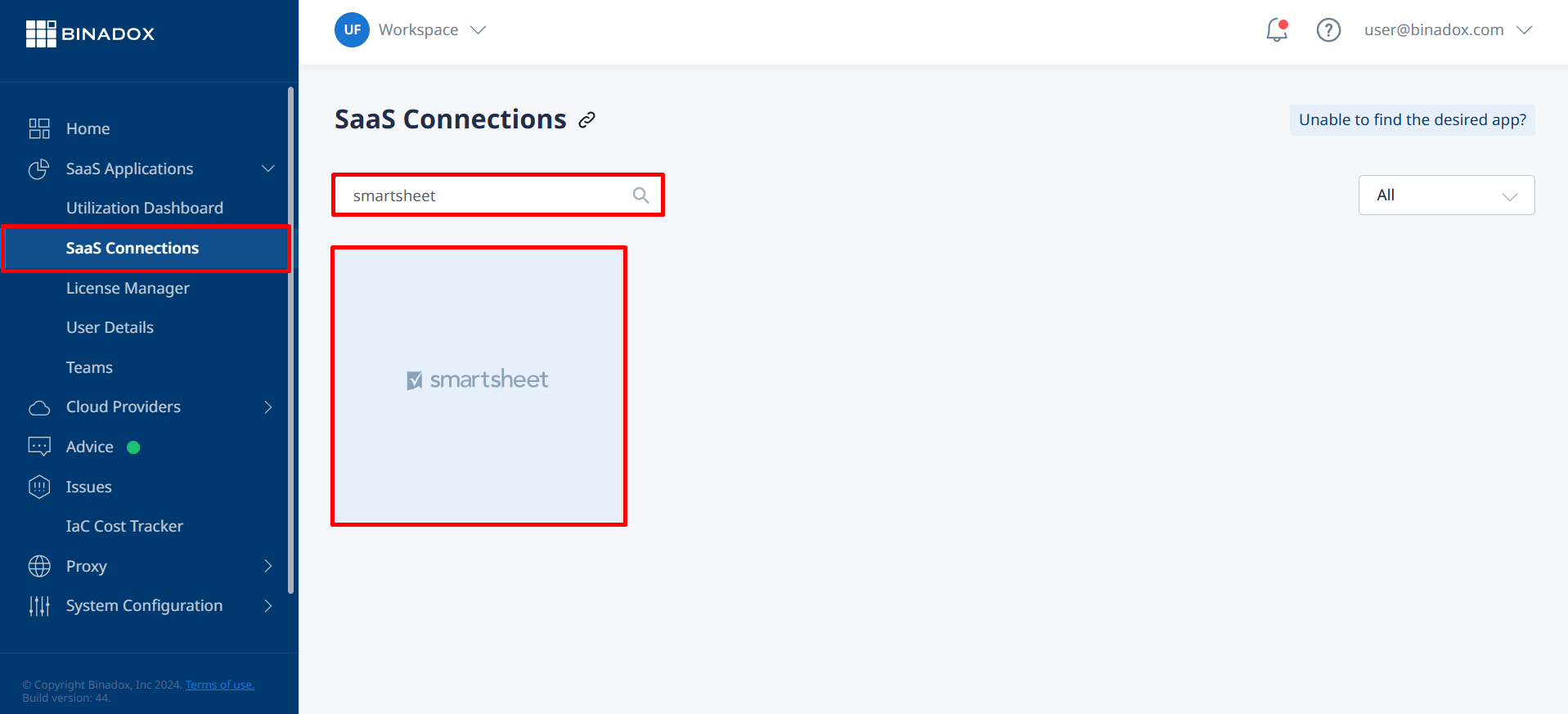 Smartsheet Connection