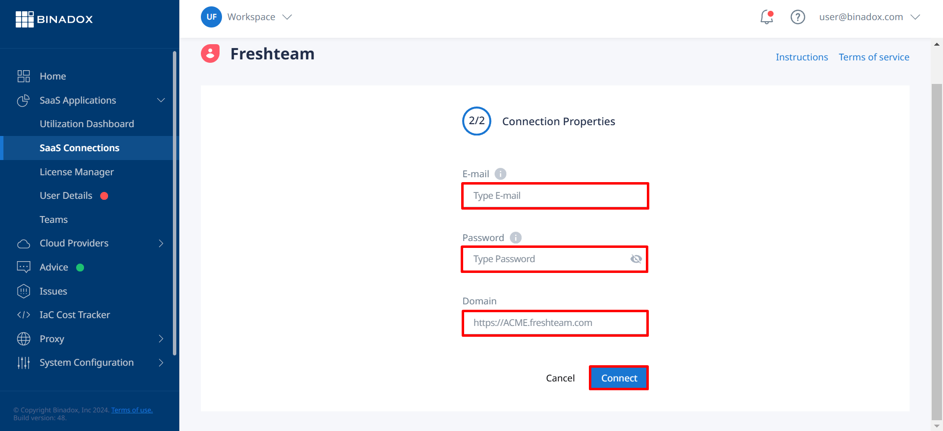 Connection Properties