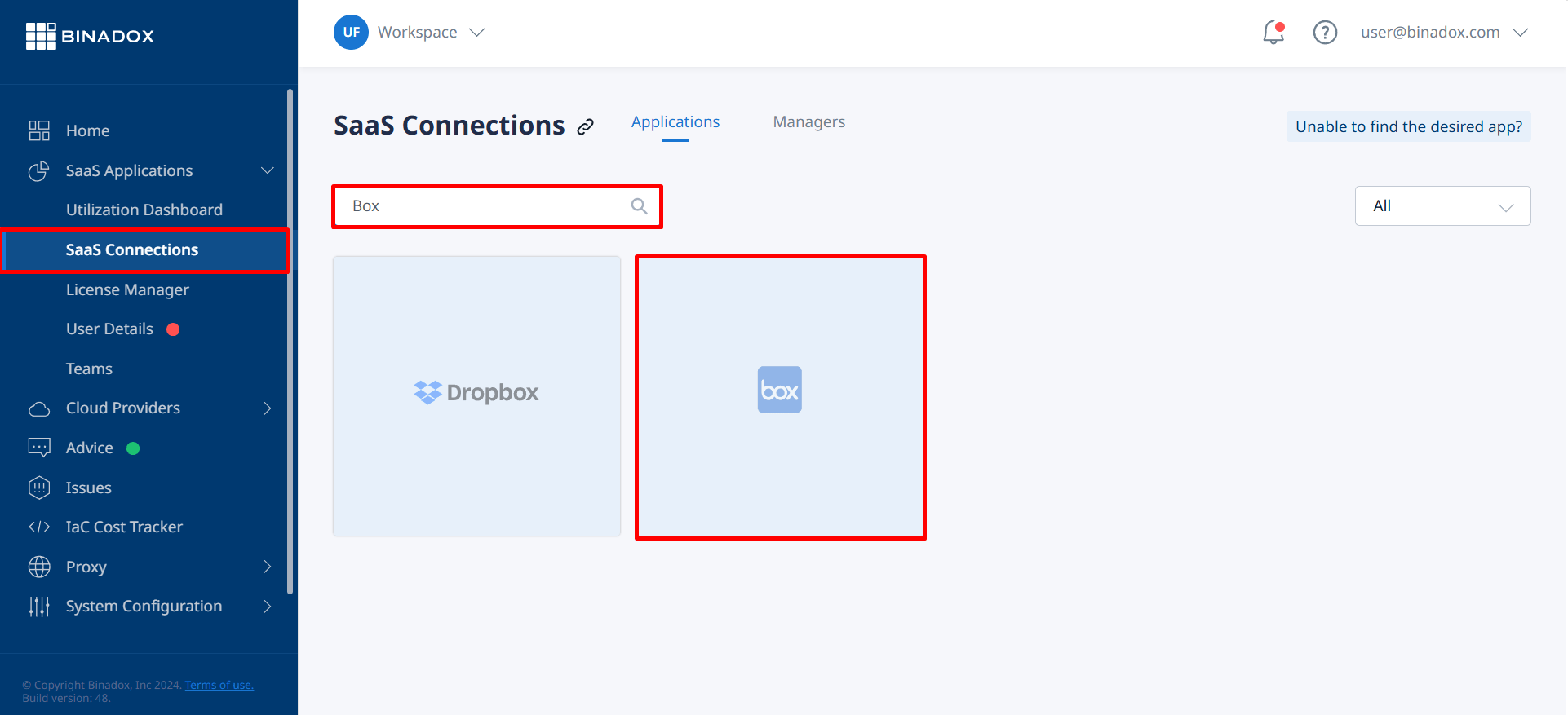 SaaS Connections