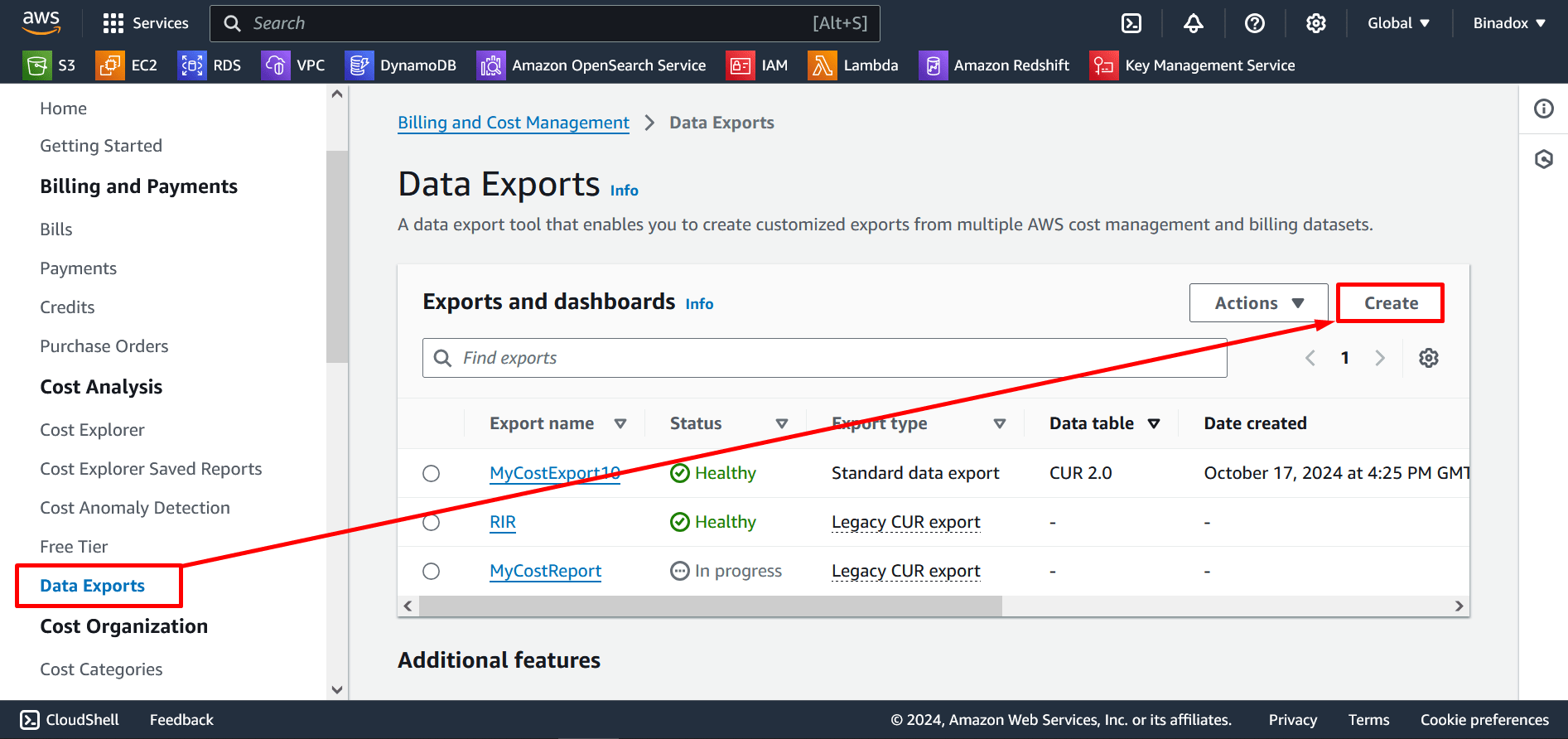 Data Exports