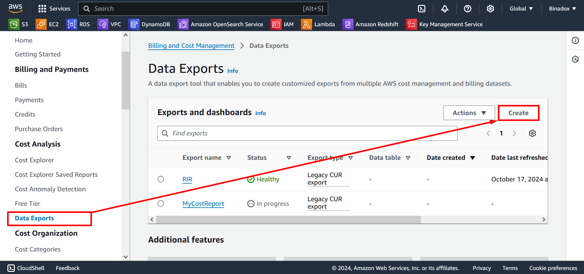 Data Exports