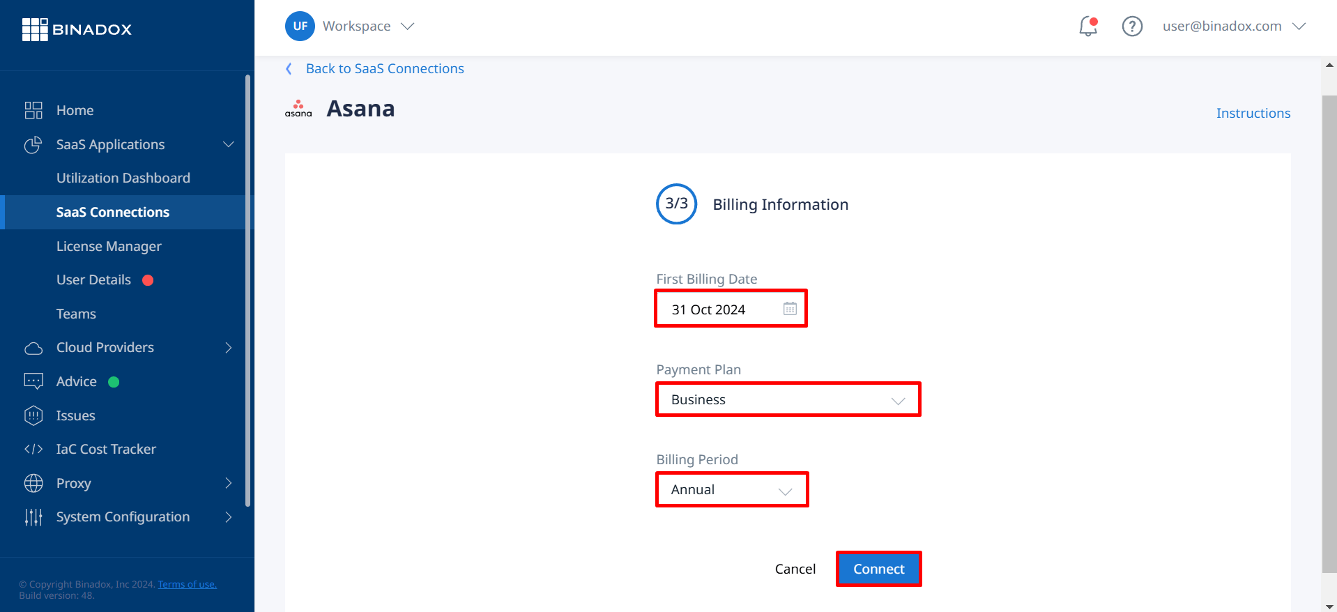 Billing Information